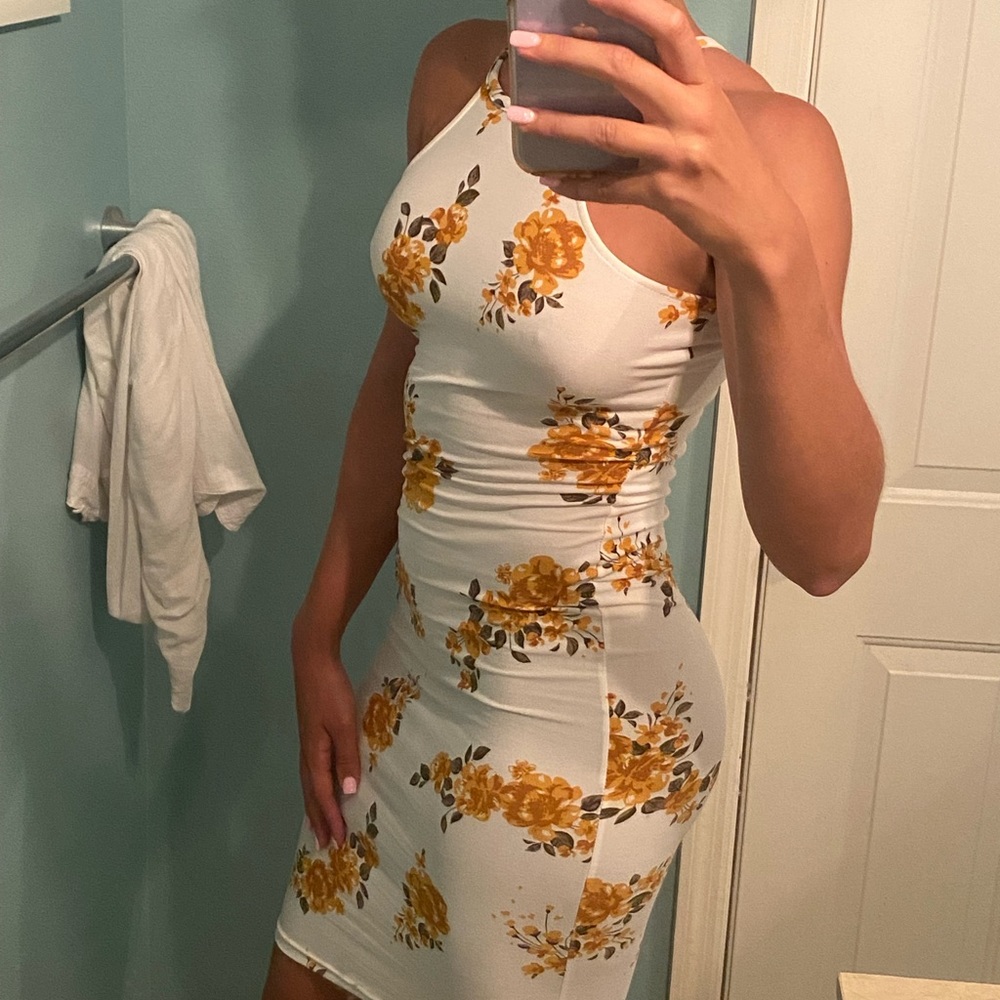 Summer floral dress